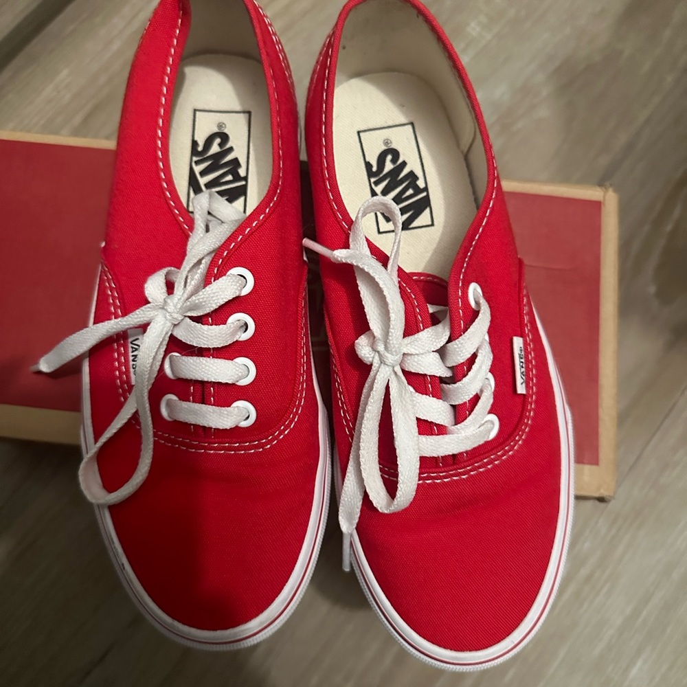 Red Vans